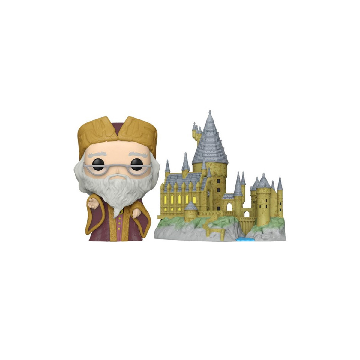 FUNKO POP ALBUS DUMBLEDORE WITH HOGWARTS (TOWN) (57369) - HARRY POTTER - NUM. 27