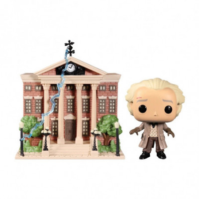 FUNKO POP DOC WITH CLOCK TOWER (46910) - BACK TO THE FUTURE - TOWN - NUM.15