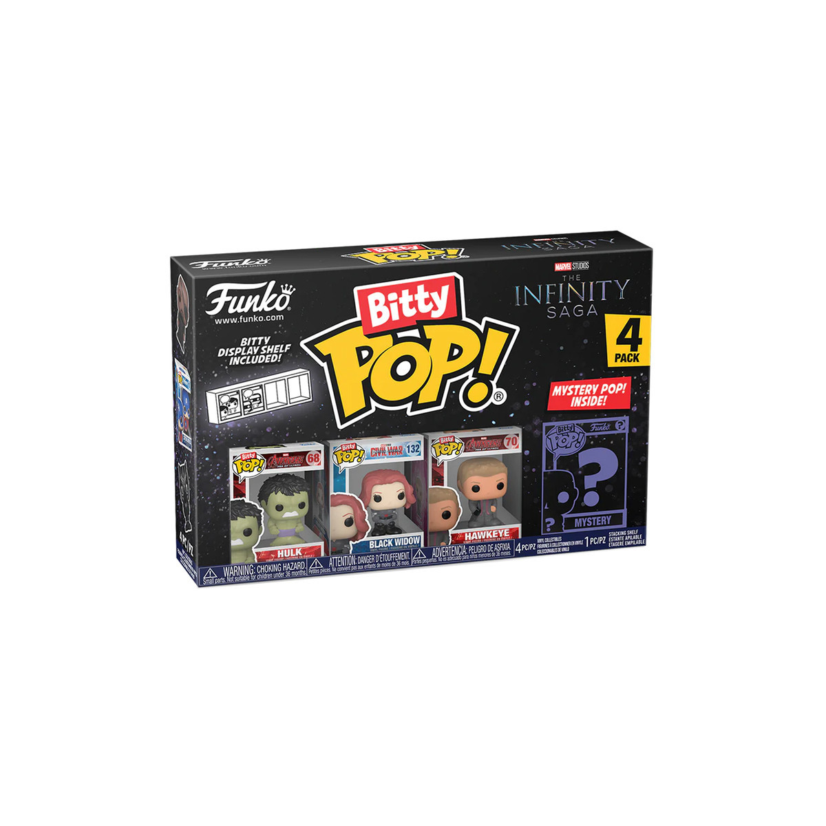 FUNKO POP BITTY POP 4-PACK HULK (71504) - MARVEL