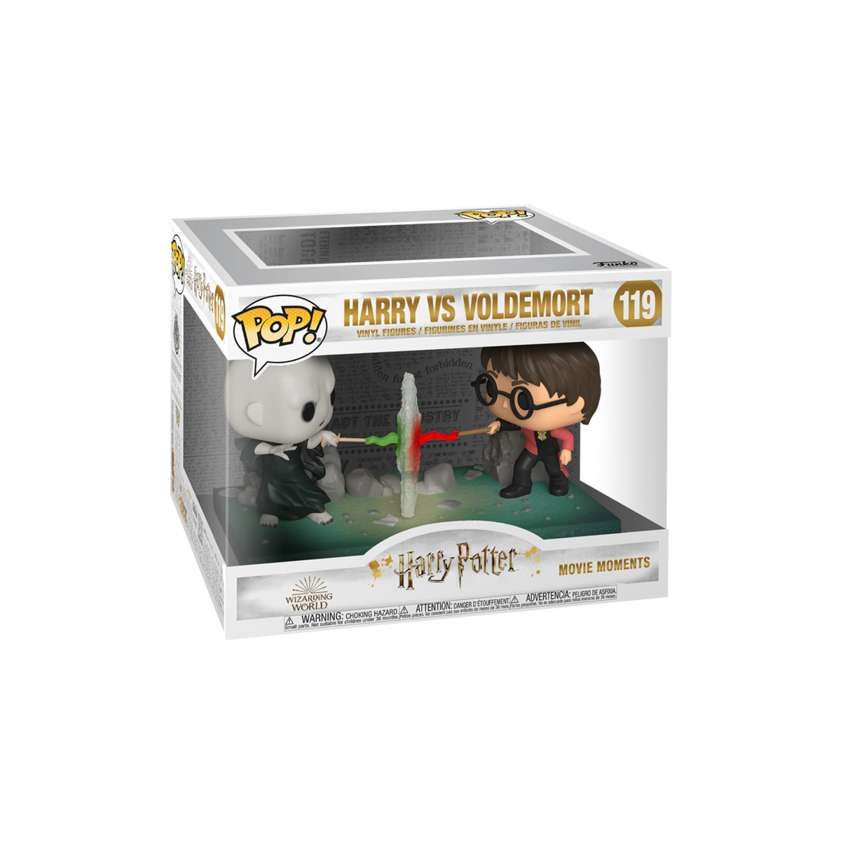 FUNKO POP HARRY VS VOLDEMORT (48070) - HARRY POTTER - MOMENTS - NUM.119