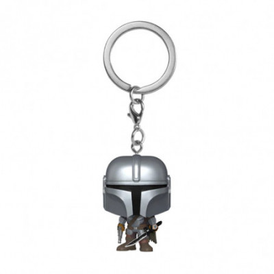 FUNKO POP POCKET KEYCHAIN THE MANDALORIAN WITH DARKSABER (76546) - STAR WARS