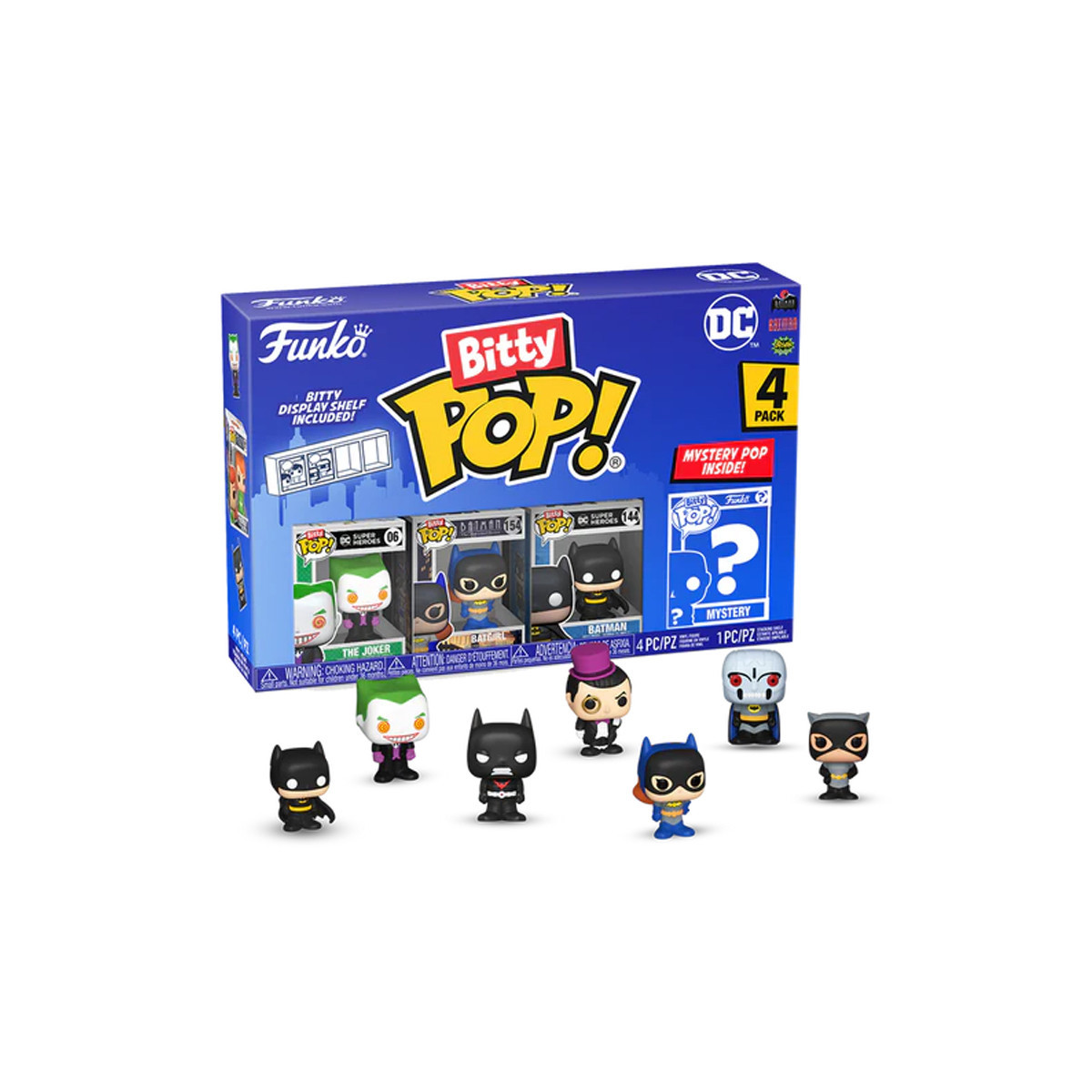 FUNKO POP BITTY POP 4-PACK SERIE 2 (71312) - DC COMICS