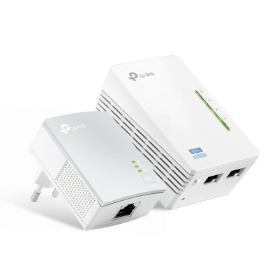 POWERLINE TP-LINK TL-WPA4220KIT - WIFI + LAN 2PZ AV600