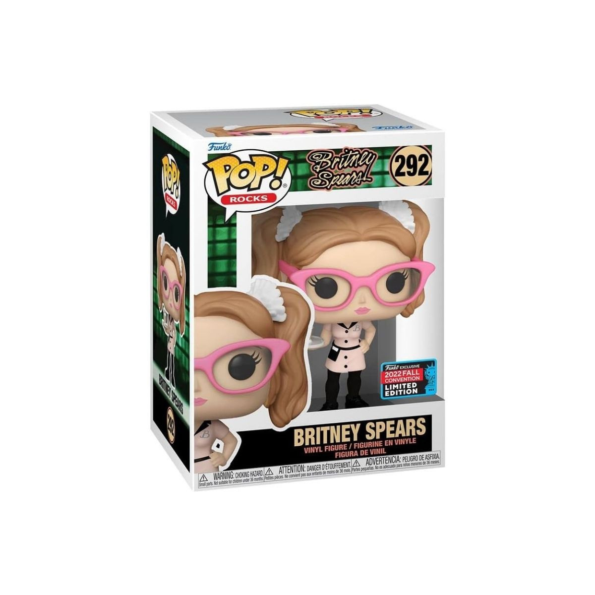 FUNKO POP (57066) - ROCKS - BRITNEY SPEARS- DRIVE ME CRAZY