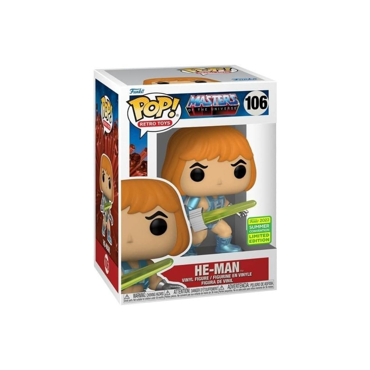 FUNKO POP (65251) - MASTERS OF THE UNIVERSE - LASER POWER HE-MAN