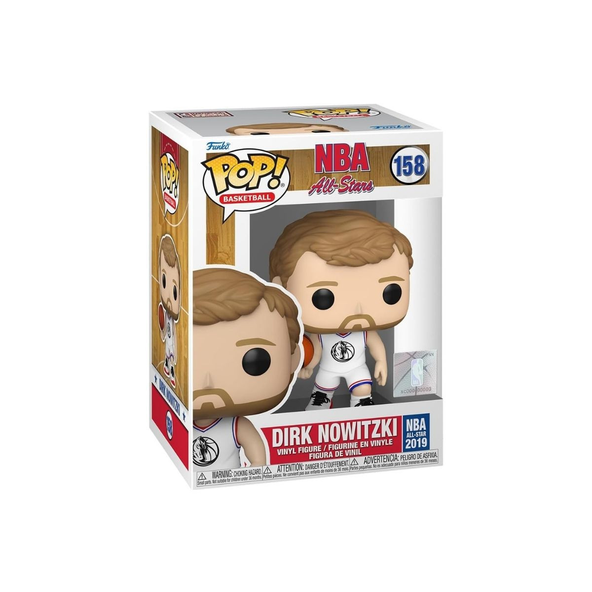 FUNKO POP (67488) - NBA - LEGENDS-  DIRK NOWITZKI (2019)