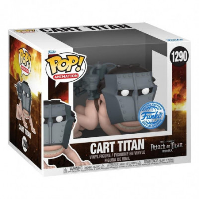 FUNKO POP (69198) - SUPER - ATTACK ON TITAN - CART TITAN