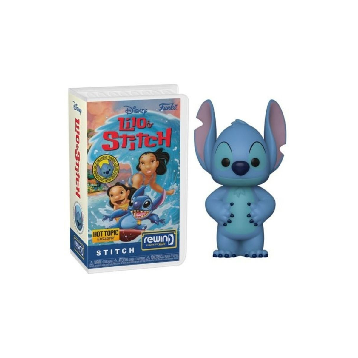 FUNKO POP (70999) - REWIND - LILO  e  STITCH- STITCH W/CH