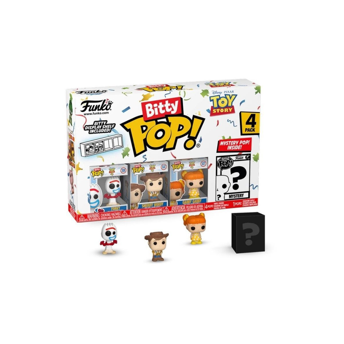 FUNKO POP (73040) - BITTY POP - TOY STORY- FORKY 4PK