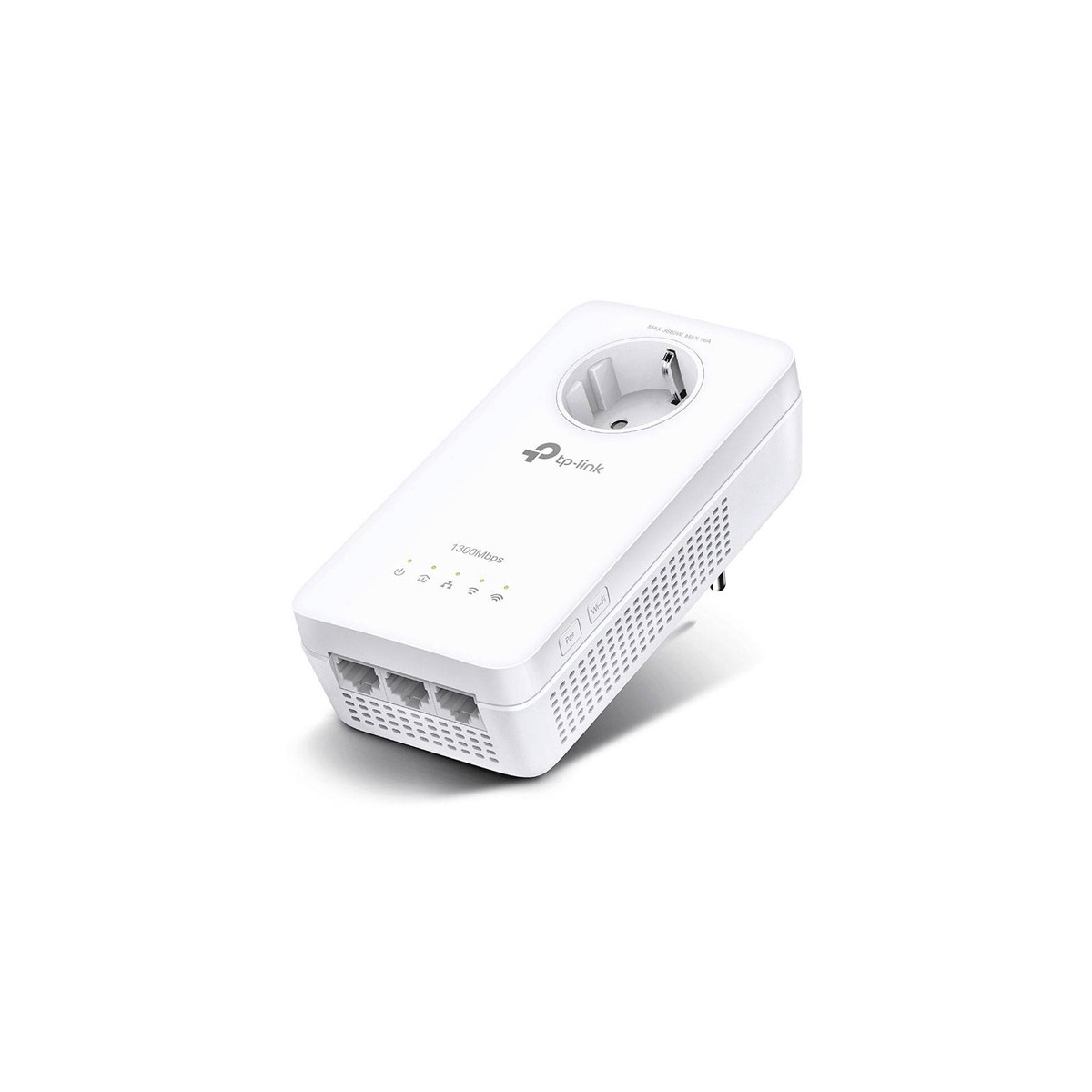 POWERLINE TP-LINK TL-WPA8631PKIT - WIFI + LAN 2PZ AV1300 + PASSTHROUGH