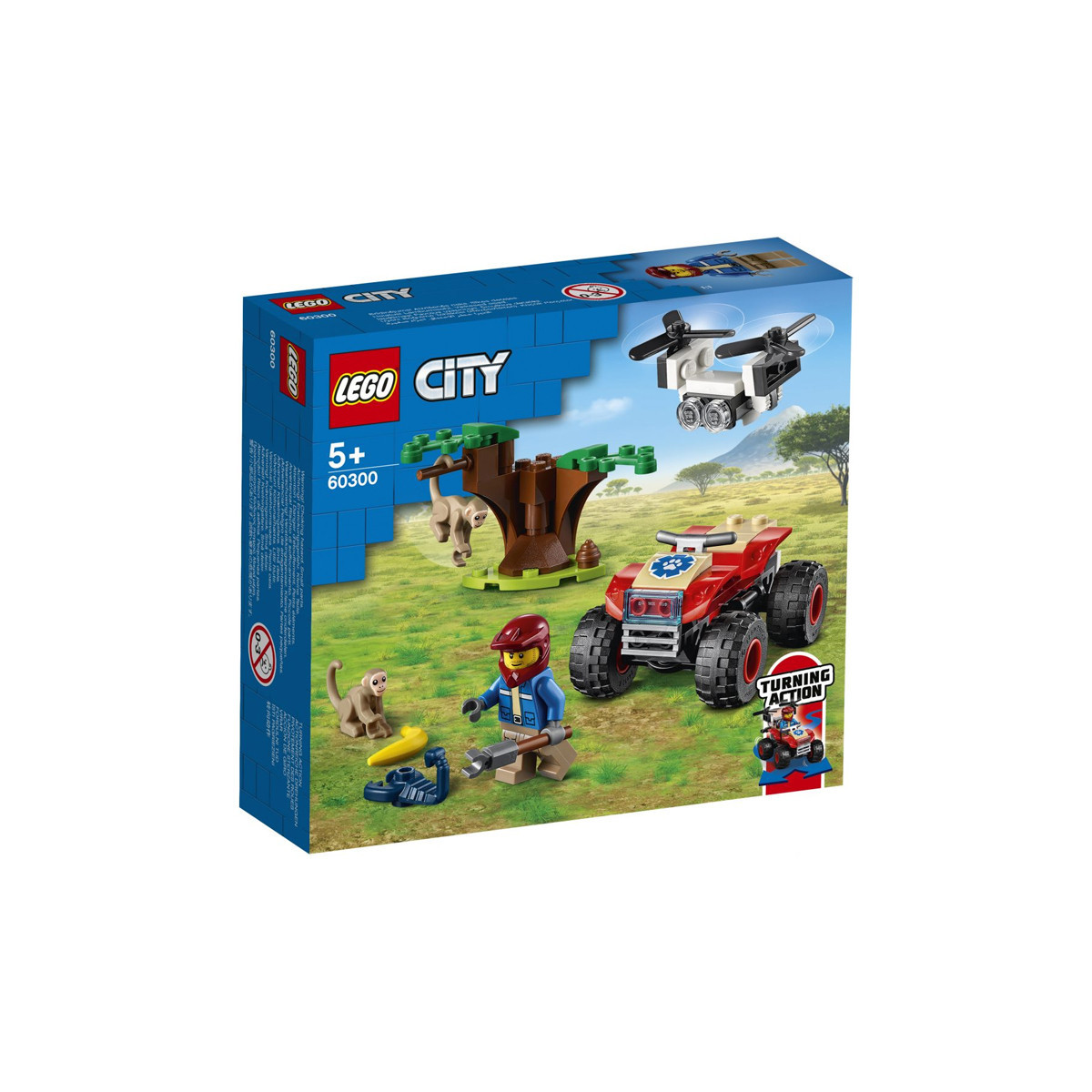 LEGO 60300 - ATV DI SOCCORSO ANIMALE - CITY