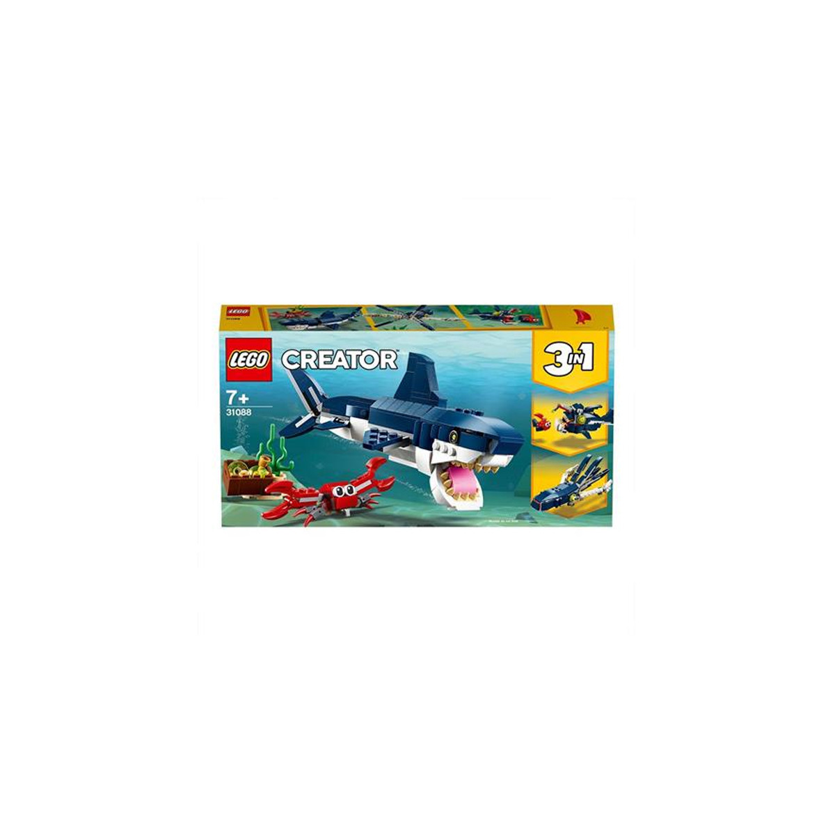 LEGO 31088 - CREATURE DEGLI ABISSI - CREATOR 3-IN-1