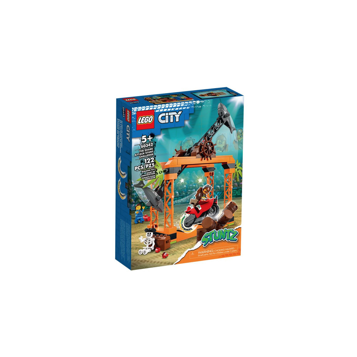 LEGO 60342 - SFIDA ACROBATICA ATTACCO DELLO SQUALO - CITY