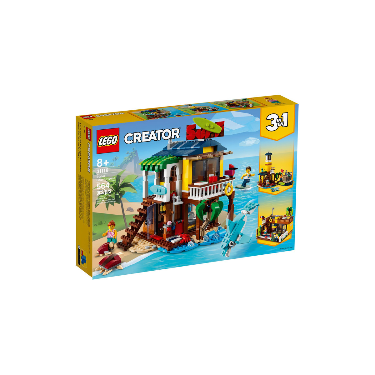 LEGO 31118 - SURFER BEACH HOUSE - CREATOR 3-IN-1