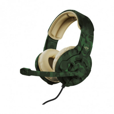 TRUST GXT 411C RADIUS (JUNGLE CAMO) (24359) - CUFFIE GAMING MULTIPIATTAFORMA