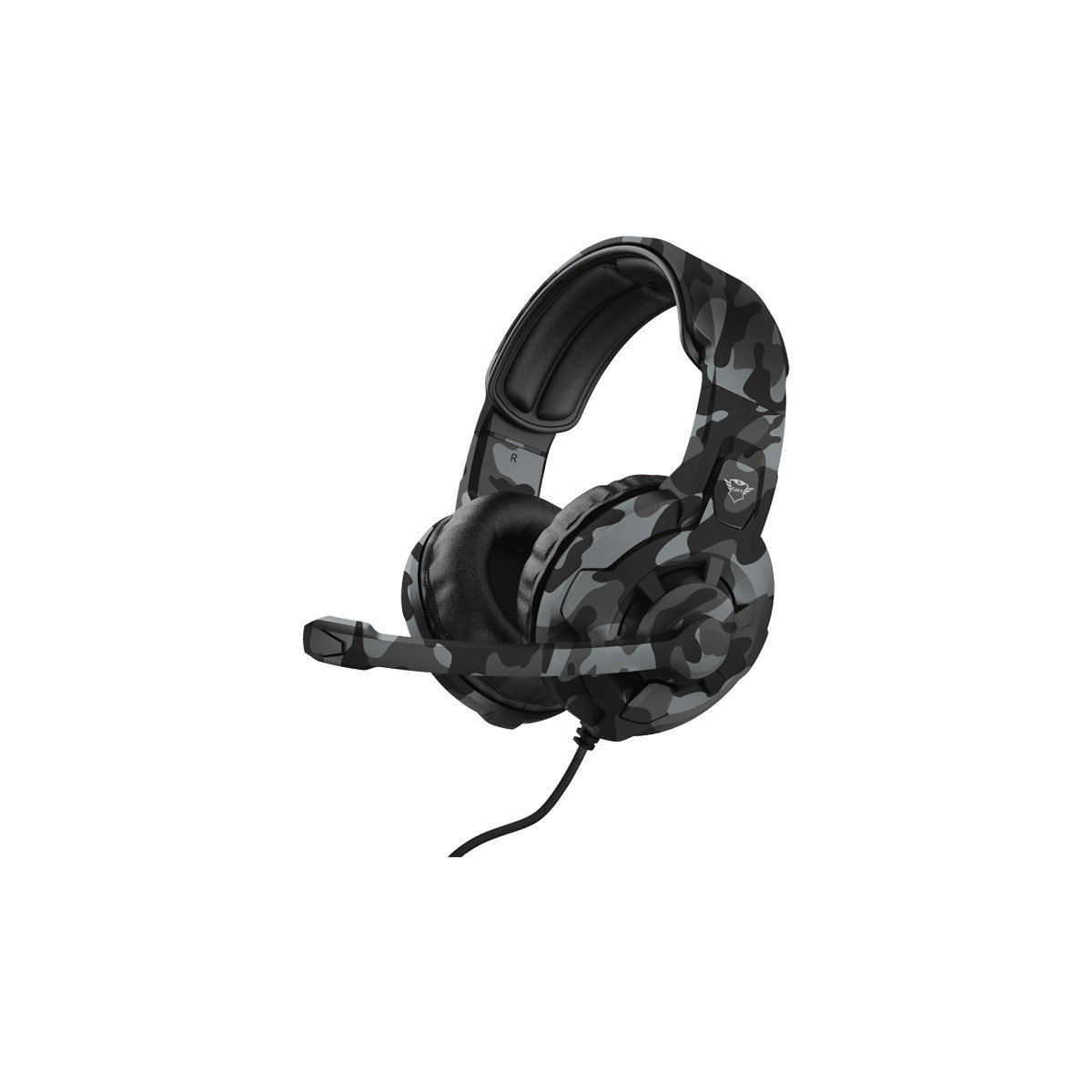 TRUST GXT 411K RADIUS (BLACK CAMO) (24360) - CUFFIE GAMING MULTIPIATTAFORMA