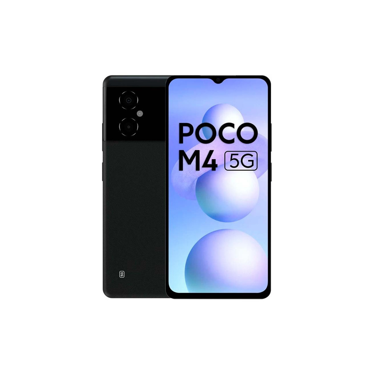 POCO M4 (POWER BLACK) - SMARTPHONE 4GB / 64GB - CONNETTIVITA'' 5G - ITALIA