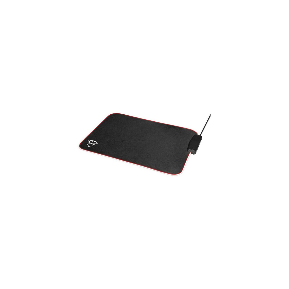 TRUST GXT 765 GLIDE-FLEX RGB (23646) - MOUSEPAD CON BORDO ILLIMUNIATO E HUB 4PT USB INTEGRATO