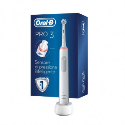 SPAZZOLINO ELETTRICO ORAL-B PRO 3 - 2 Testine 1 Spazzolino