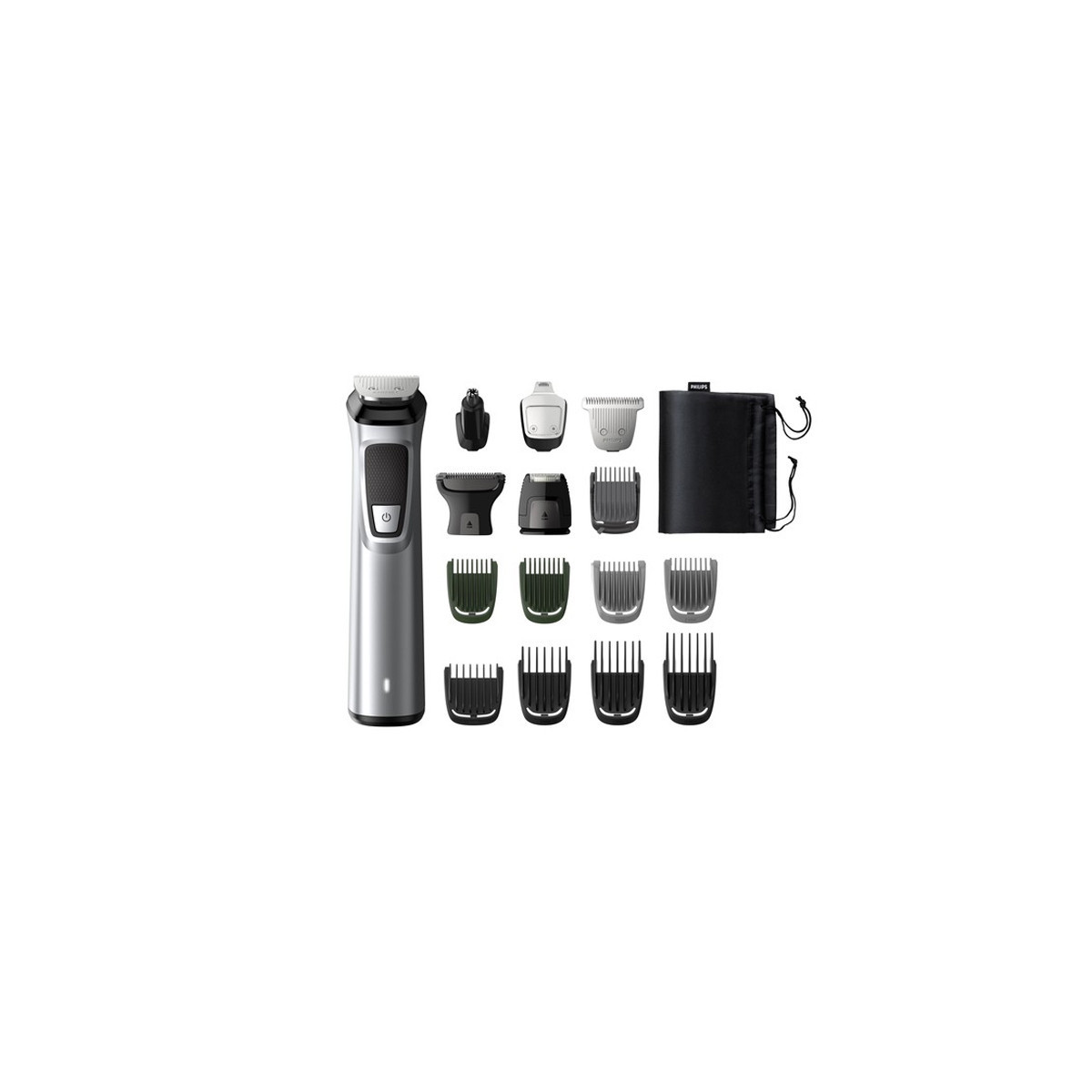 PHILIPS MULTIGROOM 7000 (MG7736/15) - TAGLIACAPELLI BARBA E CORPO KIT 16 IN 1