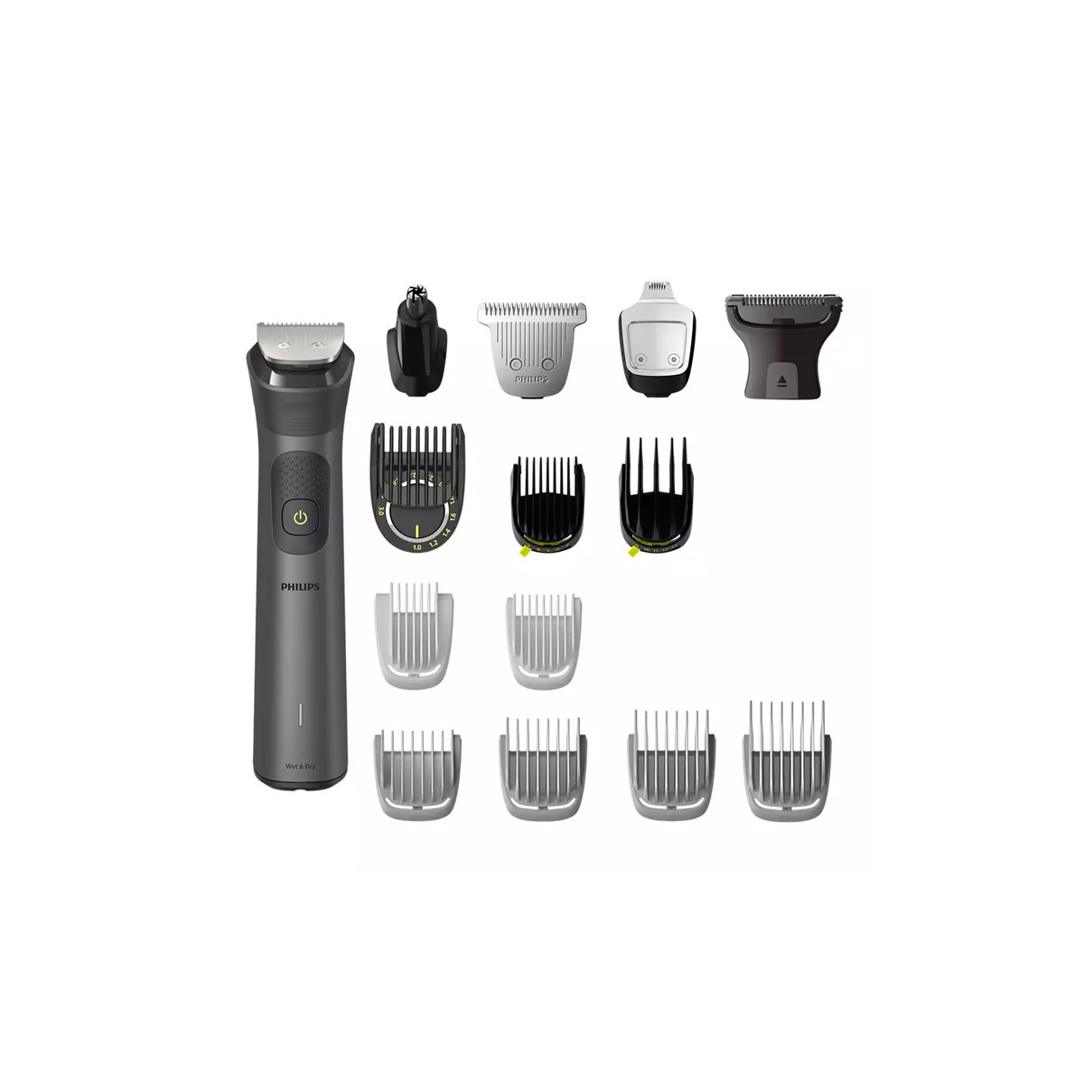 PHILIPS MULTIGROOM 7000 (MG7940/15) - TAGLIACAPELLI BARBA E CORPO KIT 15 IN 1