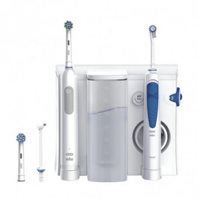 ORAL-B OXYJET IDROPULSORE + SPAZZOLINO ELETTRICO PRO1 + 2 TESTINE