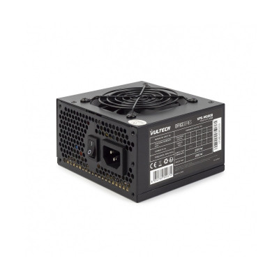 VULTECH VPS-M500B - ALIMENTATORE MICRO ATX 250W CON VENTOLA TERMOREGOLATA - BULK