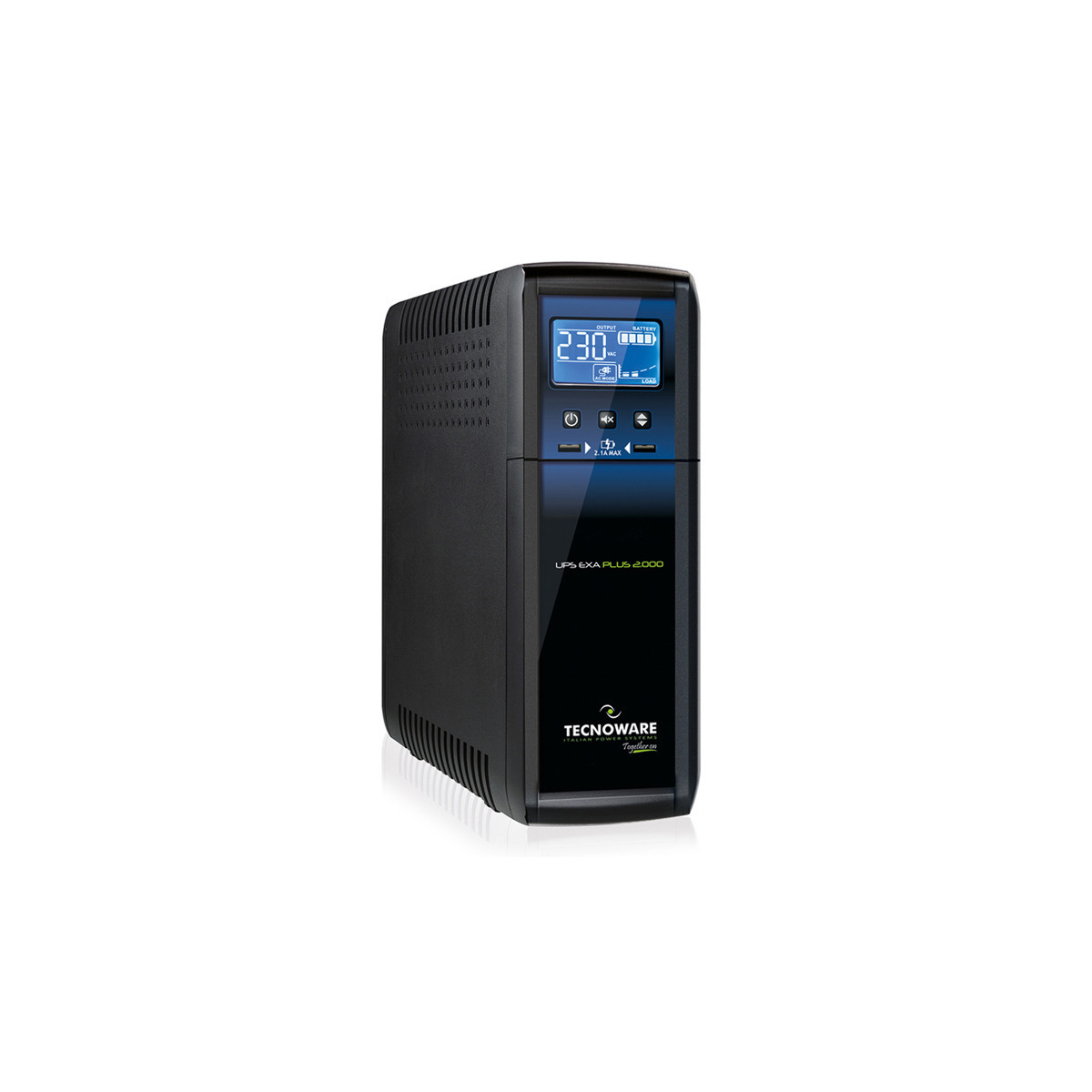 TECNOWARE EXA PLUS 2000 (FGCEXAPL2002IEC) - UPS LINE INTERACTIVE SINUSOIDALE - 1400W - AUTONOMIA 30 MINUTI