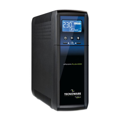 TECNOWARE EXA PLUS 1100 (FGCEXAPL1102IEC) - UPS LINE INTERACTIVE SINUSOIDALE - 700W - AUTONOMIA 30 MINUTI