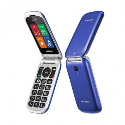 BRONDI STONE+ (BLU) - TELEFONO CELLULARE SENIOR