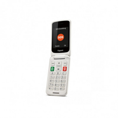 GIGASET GL590 (BIANCO) - TELEFONO CELLULARE SENIOR CLAMSHELL