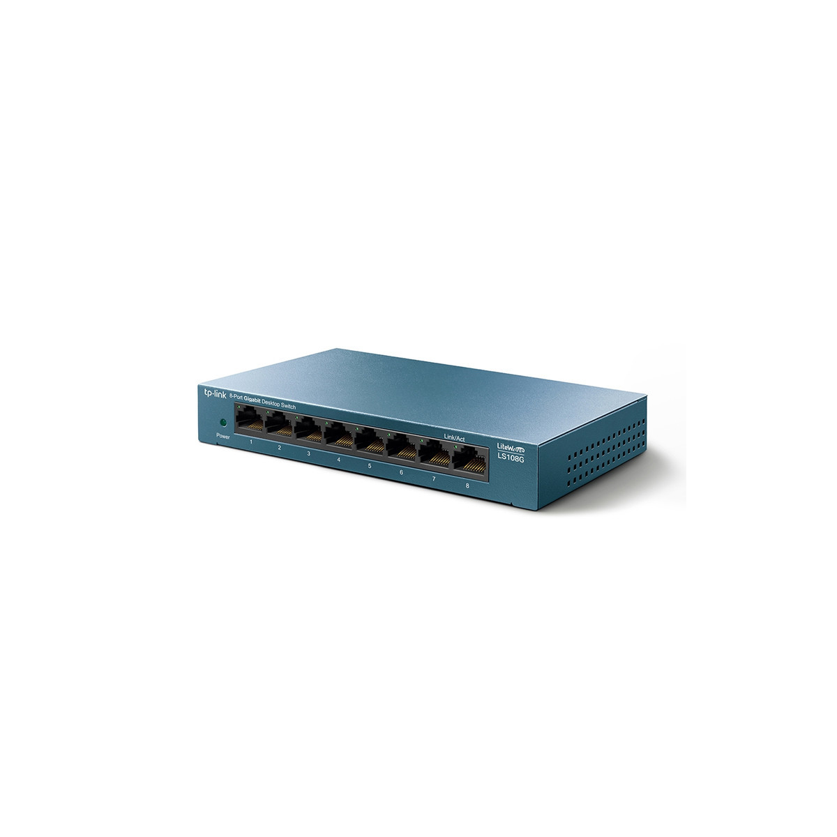 TP-LINK LS108G - SWITCH 8 PORTE GIGABIT - CASE METALLICO