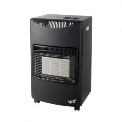 STUFA A GAS DPM DA505 POTENZA TERMICA MAX 4200 W TERMOSTATO 3 POSIZIONI - BLACK