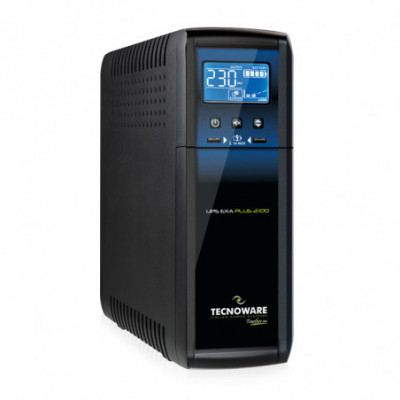 TECNOWARE EXA PLUS 2100 (FGCEXAPL2102IEC) - UPS LINE INTERACTIVE SINUSOIDALE - 1470W - AUTONOMIA 10-30 MINUTI