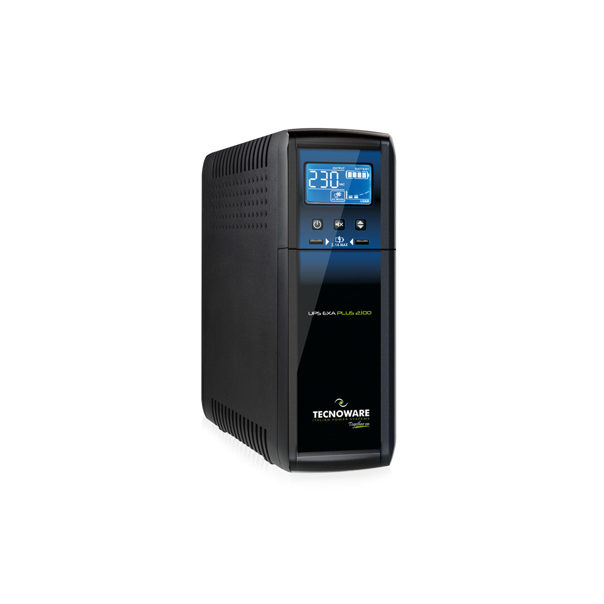 TECNOWARE EXA PLUS 2100 (FGCEXAPL2102IEC) - UPS LINE INTERACTIVE SINUSOIDALE - 1470W - AUTONOMIA 10-30 MINUTI