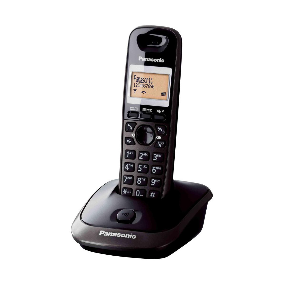 PANASONIC KX-TG2511 (NERO) - TELEFONO CORDLESS - VIVAVOCE - ID CHIAMANTE