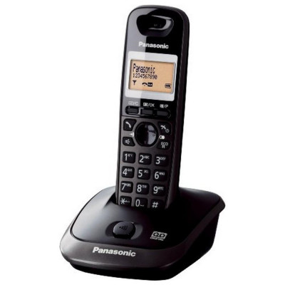 PANASONIC KX-TG2521 (NERO) - TELEFONO CORDLESS - SEGRETERIA - VIVAVOCE - ID CHIAMANTE