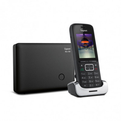 GIGASET PREMIUM 300 (NERO) - TELEFONO CORDLESS - DISPLAY 2.4 A COLORI - VIVAVOCE FULL DUPLEX