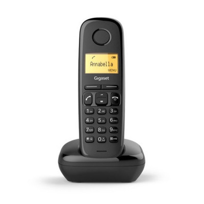 GIGASET A170 (NERO) - TELEFONO CORDLESS - FUNZIONE SVEGLIA