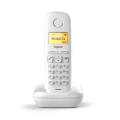 GIGASET A170 (BIANCO) - TELEFONO CORDLESS - FUNZIONE SVEGLIA