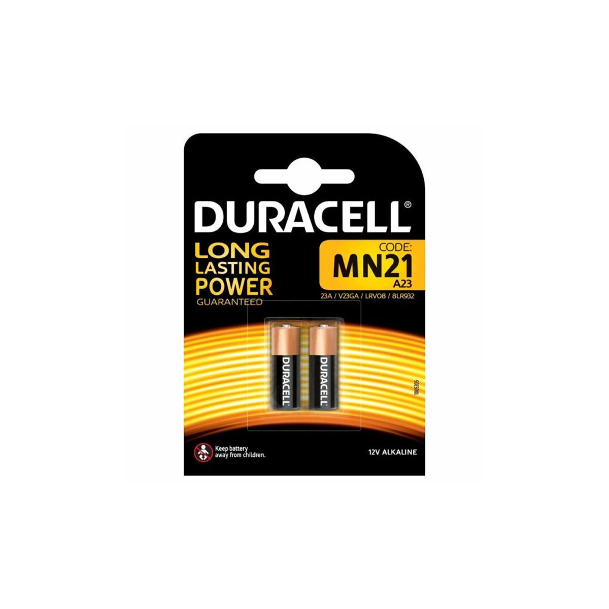 DURACELL MN21 BLISTER 2 BATTERIE