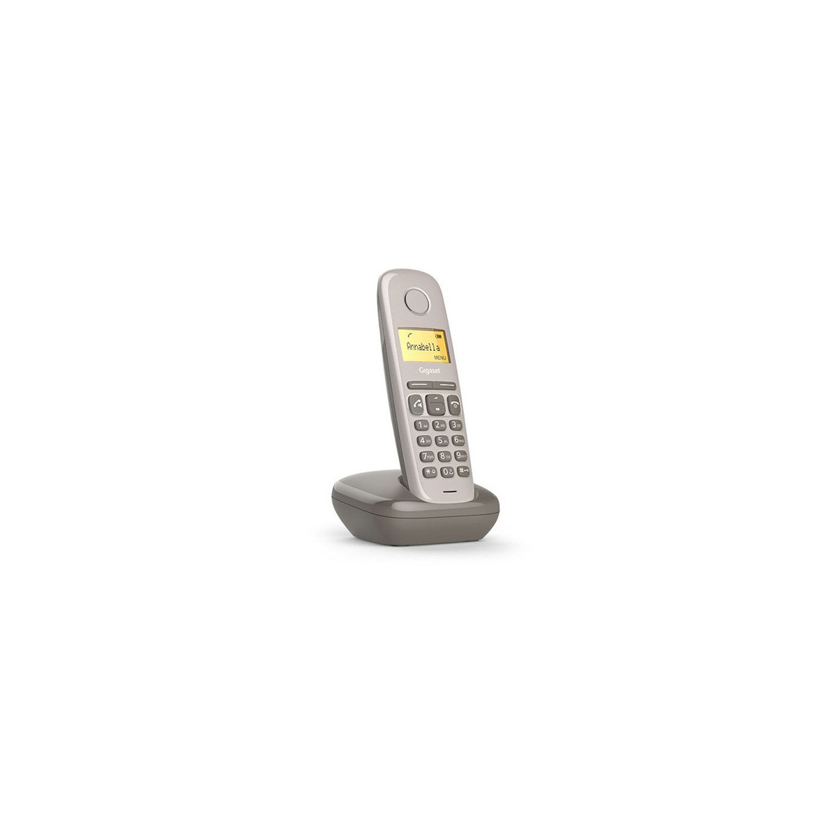 GIGASET A270 (GRIGIO) - TELEFONO CORDLESS - FUNZIONE SVEGLIA