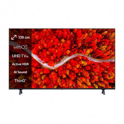 LG 55UP80003 - 55 SMART TV LED 4K - CONTROLLO VOCALE - BLACK - EU