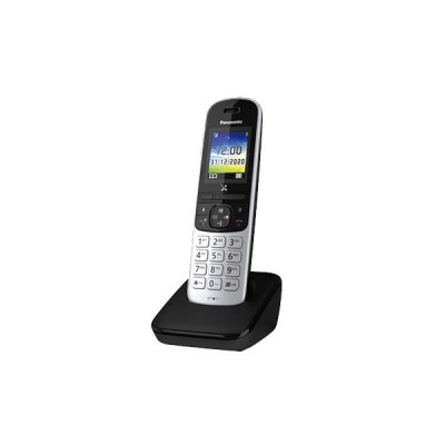 PANASONIC KX-TGH710 (ARGENTO) - TELEFONO CORDLESS - DISPLAY A COLORI - VIVAVOCE - RESISTENMTE AGLI URTI