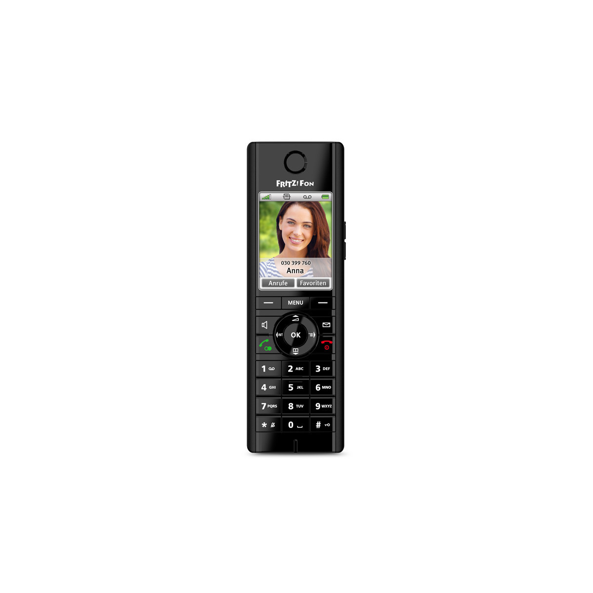 (20002749) FRITZ FON C5 - TELEFONO CORDLESS - VIVAVOCE - DISPLAY A COLORI