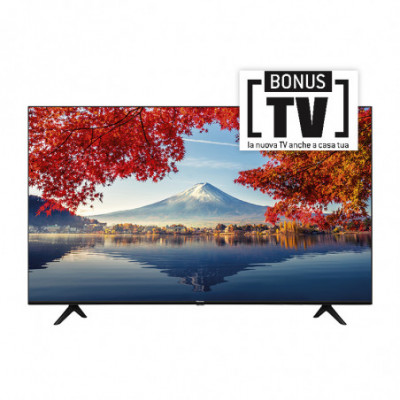 HISENSE 43A7140F - 43 SMART TV LED 4K - CONTROLLO VOCALE - TIVUSAT - BLACK - IT