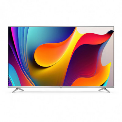 SHARP 50FP1E - 50 ANDROID TV 4K QLED - FRAMELESS - HDR - AUDIO HARMAN KARDON - SILVER - IT