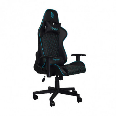 NOUA KUI K7 - SEDIA GAMING BLACK/BLUE - BRACCCIOLI 2D - SCHIENALE RECLINABILE