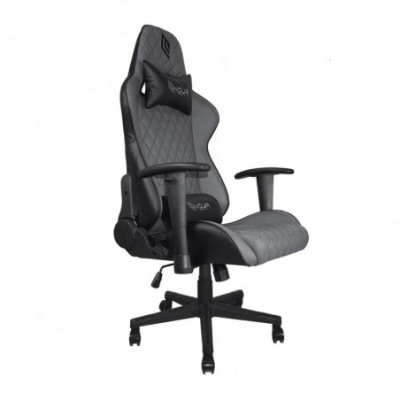 NOUA KUI K7 - SEDIA GAMING GREY - BRACCCIOLI 2D - SCHIENALE RECLINABILE