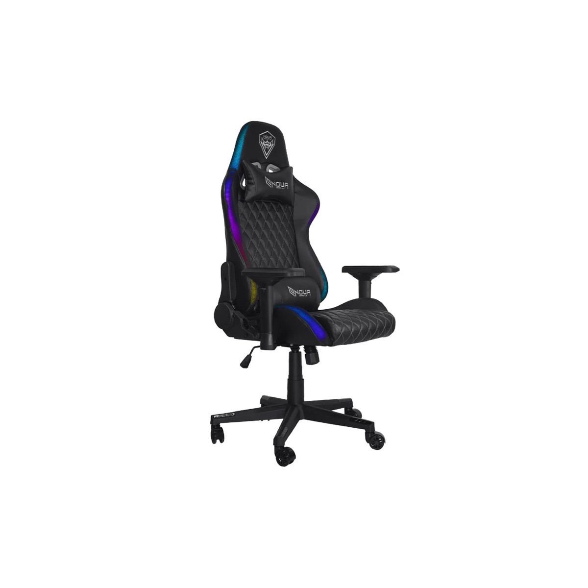 NOUA MAO M9 BLACK RGB - SEDIA GAMING - BRACCIOLI 4D - SCHIENALE RECLINABILE